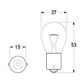 Bayonet Bulb 24V 21W BA15s