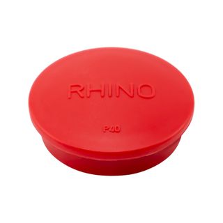 Plastic Guard Pole End Cap 40mm - Red - P40-50