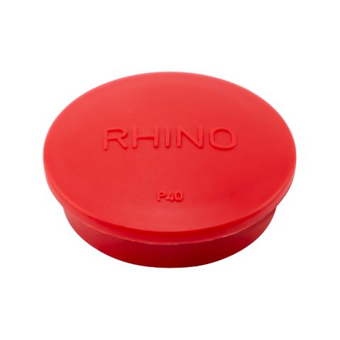 Rhino Coloured Plastic Guard Pole End Caps - 40mm