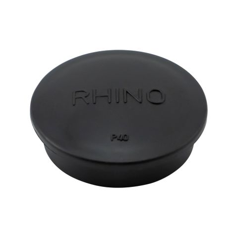 Rhino Coloured Plastic Guard Pole End Caps - 40mm