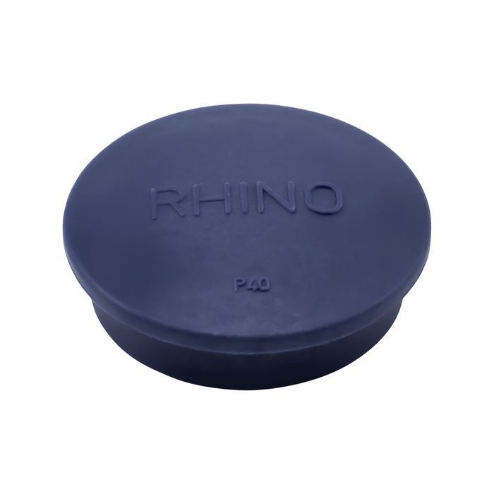 Rhino Coloured Plastic Guard Pole End Caps - 40mm