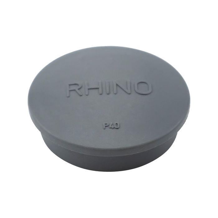 Rhino Coloured Plastic Guard Pole End Caps - 40mm