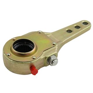 28 Spline 3 Hole Straight Slack Adjuster 1-1/2" - 19mm Adj. Nut - 5-6-7" To Hole Centres