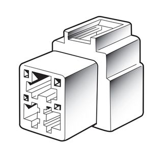 Narva 3 Way Female Quick Connector Housing (10 Pack)