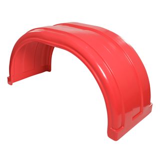 Plastic Self Steer Mud Guard 19.5 - Red - PL19.5 CESKI-50