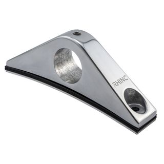 Rhino Cast Polished Aluminium Saddle