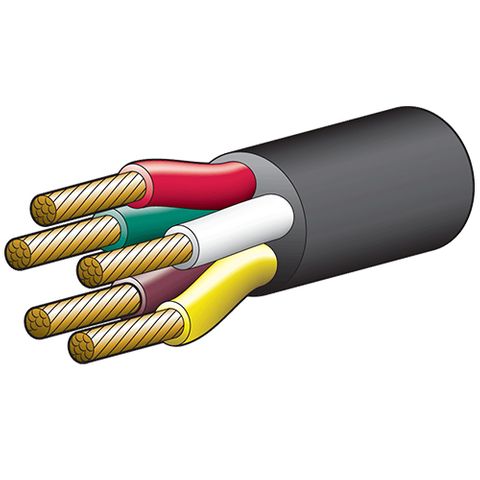 Narva 15A 4mm 5 Core Trailer Cable