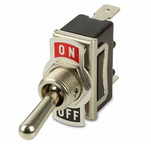 Hella Toggle Switch Off-On Metal Shaft and Label