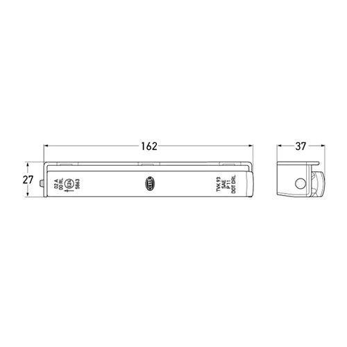 Hella LED Safety DayLights Kit - 15° - 12 Volt