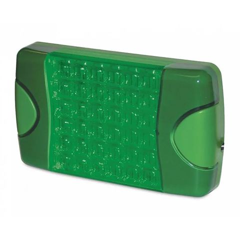 Hella DuraLED Multi-flash Signal Warning Lamp - Green