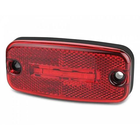 Hella LED Rear Position Lamp - Red 24 Volt