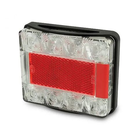 Hella LED Stop/Rear Position/Rear Direction Indicator Lamp with Number Plate Function - 6M Cable