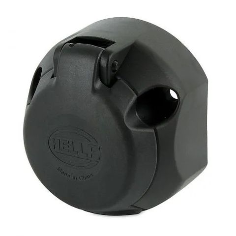 Hella 7 Pole Round Plastic Socket