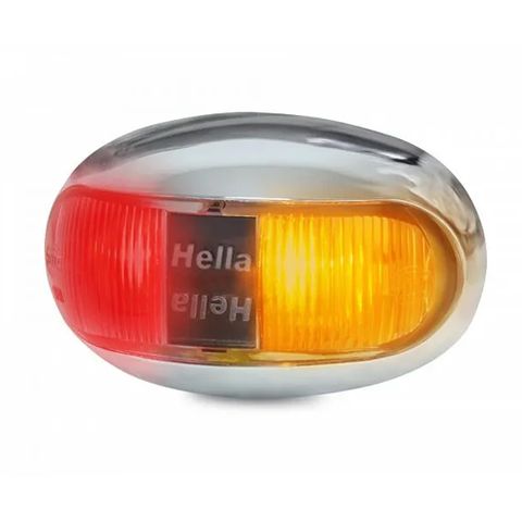 Hella DuraLED Side Marker Lamp - Chrome Plated