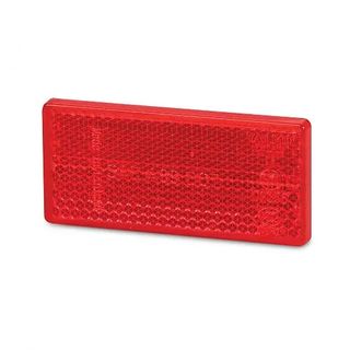 Hella Retro Reflector - 70 x 32mm - Red