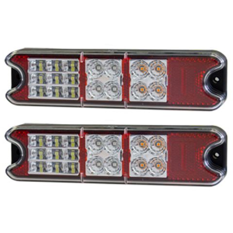 Whitevision CRL129 Combination Trailer Lamp (Twin Pack)