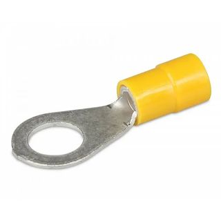 Hella Eye Crimp Terminal - Yellow 8.4mm (100 Pack)