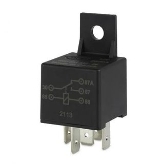 Hella 12V 5 Pin Change-over Mini Relay - 30/20A