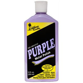 California Custom Purple Metal Polish