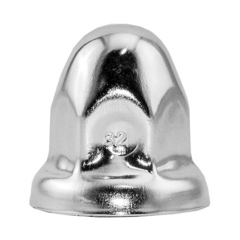 32mm Nut Cover Chrome Flare Acorn Head