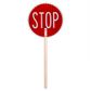 Stop / Go Sign With Wooden Handle