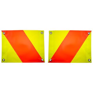 Hazard Flags 400 x 300 (Pair)