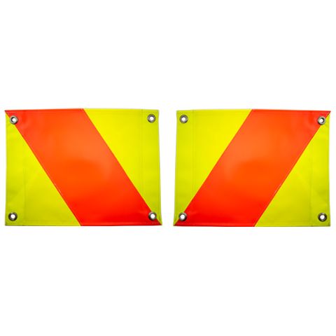 Hazard Flags 400 x 300 (Pair)