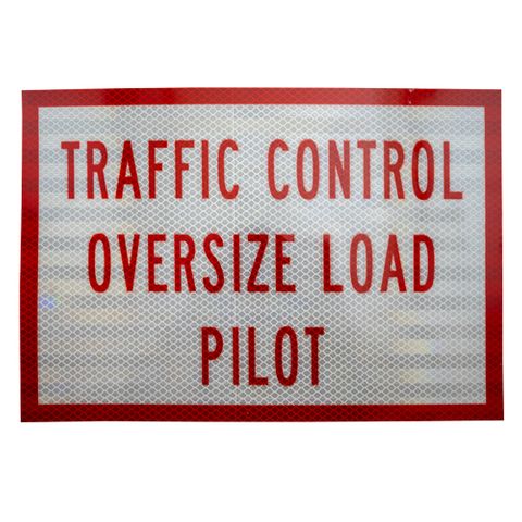 Load Pilot Sign 300 x 215 - Magnetic