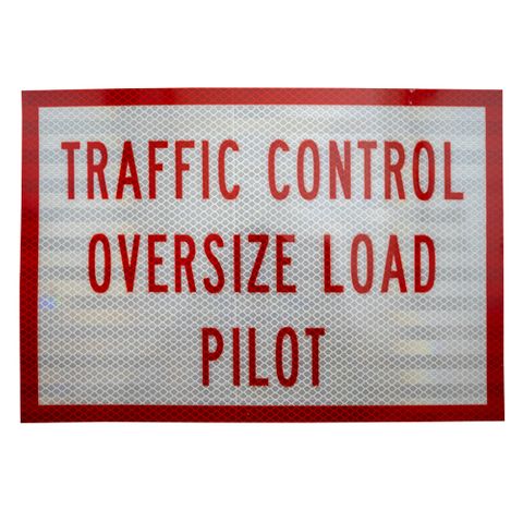Load Pilot Sign 300 x 215 - Magnetic