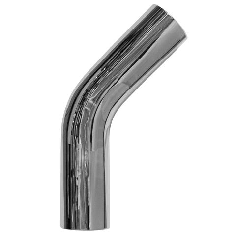 Chrome 60° Exhaust Bend 5"