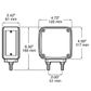 Peterson Double-Face Park & Turn Light Side Marker