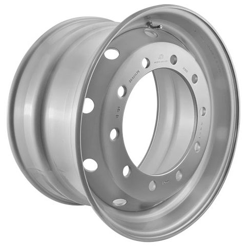 Accuride 22.5x11.75, 10 Stud, 24mm Hole, 335mm PCD, Steel Wheel