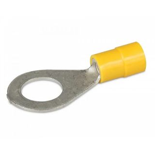 Hella Eye Crimp Terminal - Yellow 9.5mm (100 Pack)