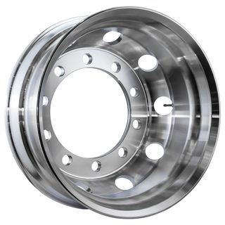 Weight Cheetah 22.5x8.25, 10 Stud, 32mm Hole, 335mm PCD, Machined Alloy Wheel