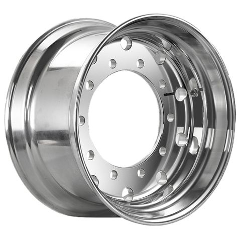 Weight Cheetah 22.5x11.75, 10 Stud, 24mm Hole, 335mm PCD, Polished Alloy Wheel