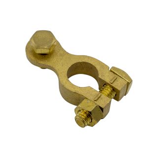 Brass Negative Battery Terminal - BT142 8mm Bolt