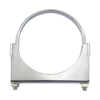 5" U-Bolt Exhaust Clamp Chrome