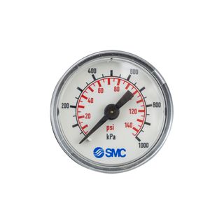 SMC Air Pressure Gauge 1/4" BSP