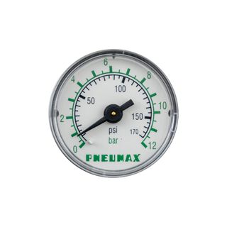 Pneumax Pressure Gauge 1/8" BSP