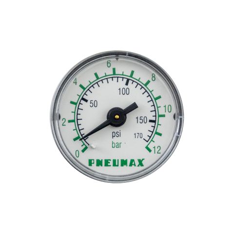 Pneumax Pressure Gauge 1/8" BSP