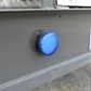 Hella 83mm Round LED Multi-Flash Signal Lamp - Blue