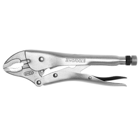 Teng Tools 10 Inch Plated, Round & Flat Power Grip Pliers