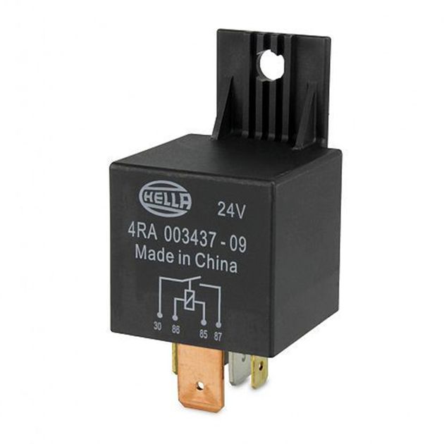 Hella High Capacity Normally Open Relay 24V | Mike's Transport Warehouse