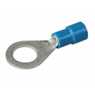 Hella Blue 8.4mm Eyelet Crimp Terminals 100PK