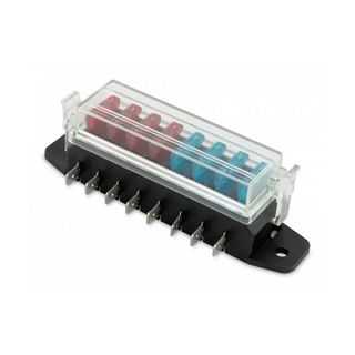 Hella 8722-S 8 Blade Fuse Box - Side Connectors