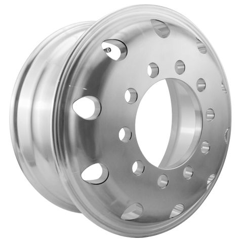 Weight Cheetah 17.5x6.75, 10 Stud, 24mm Hole, 225mm PCD, Machined Alloy Wheel