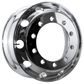 Weight Cheetah 22.5x8.25, 10 Stud, 32mm Hole, 335mm PCD, Polished Alloy Wheel