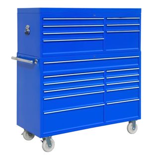 MTW Toolbox Combo Set - 7 & 11 Drawer - Blue