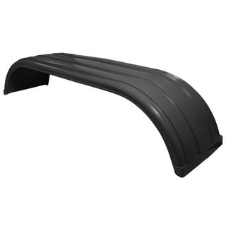 Plastic 2600 Tandem Mud Guard 11R 22.5, 285, 295 - Black - PL2606-70