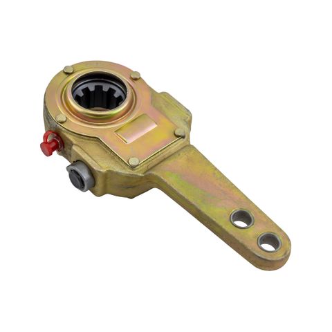 10 Spline 2 Hole Offset LH Slack Adjuster 1-1/2" - 14mm Adj. Nut - 6-7" To Hole Centres